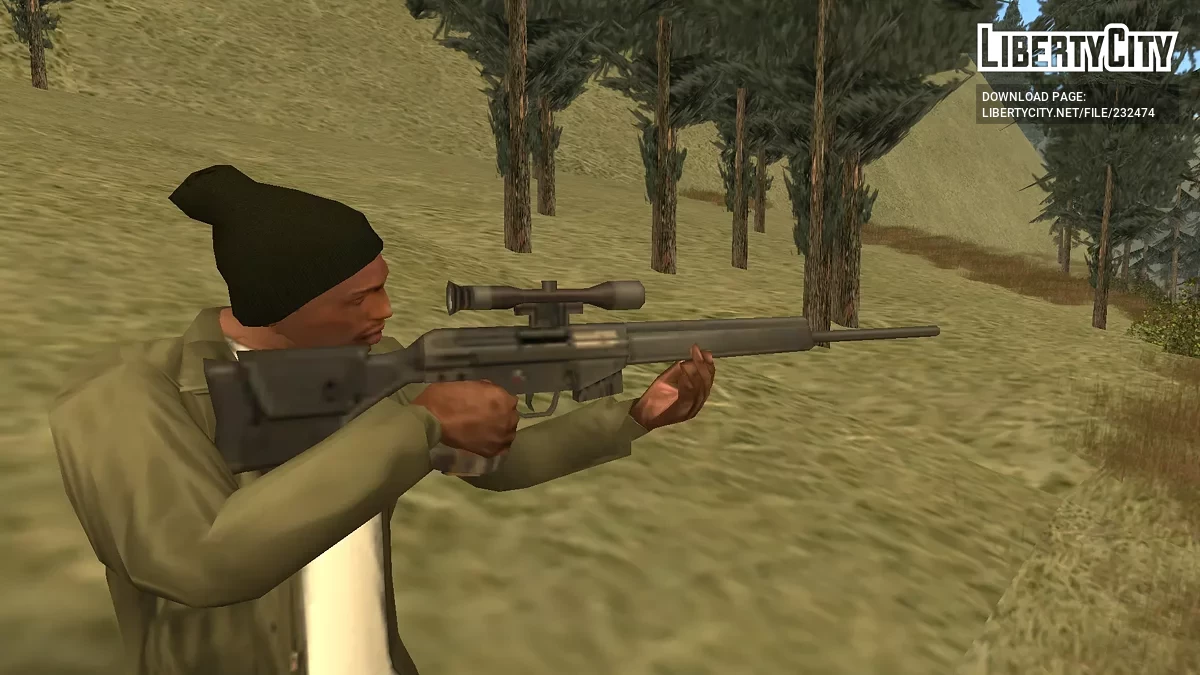 PSG1 / GTA San Andreas