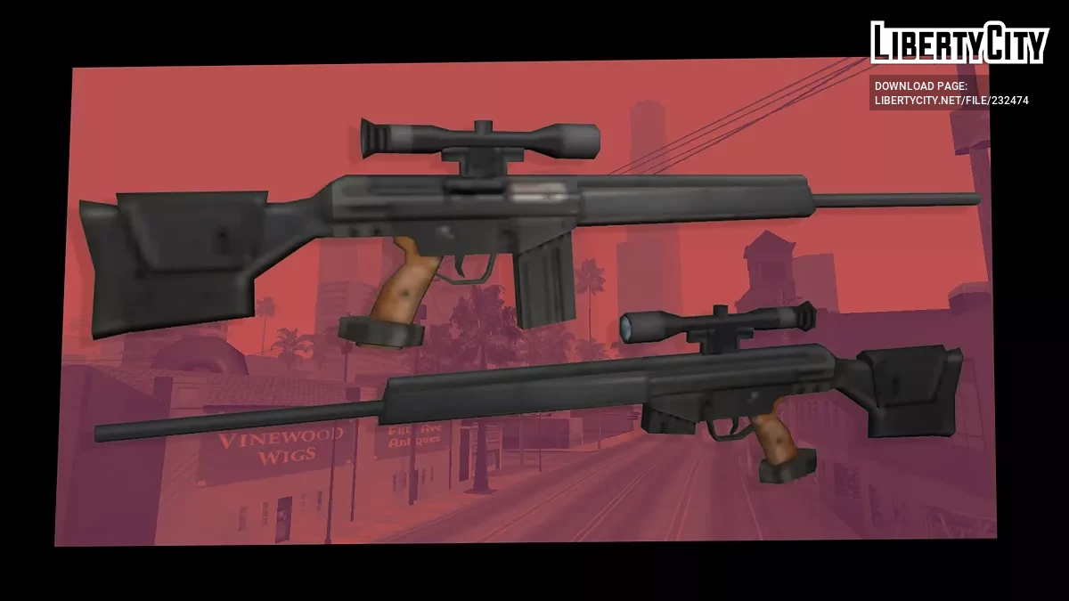 PSG1 / GTA San Andreas