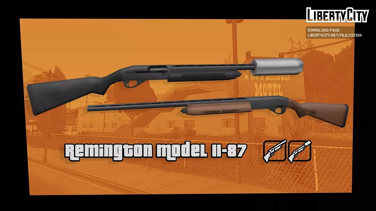 Ремингтон Модель 11-87 / GTA San Andreas