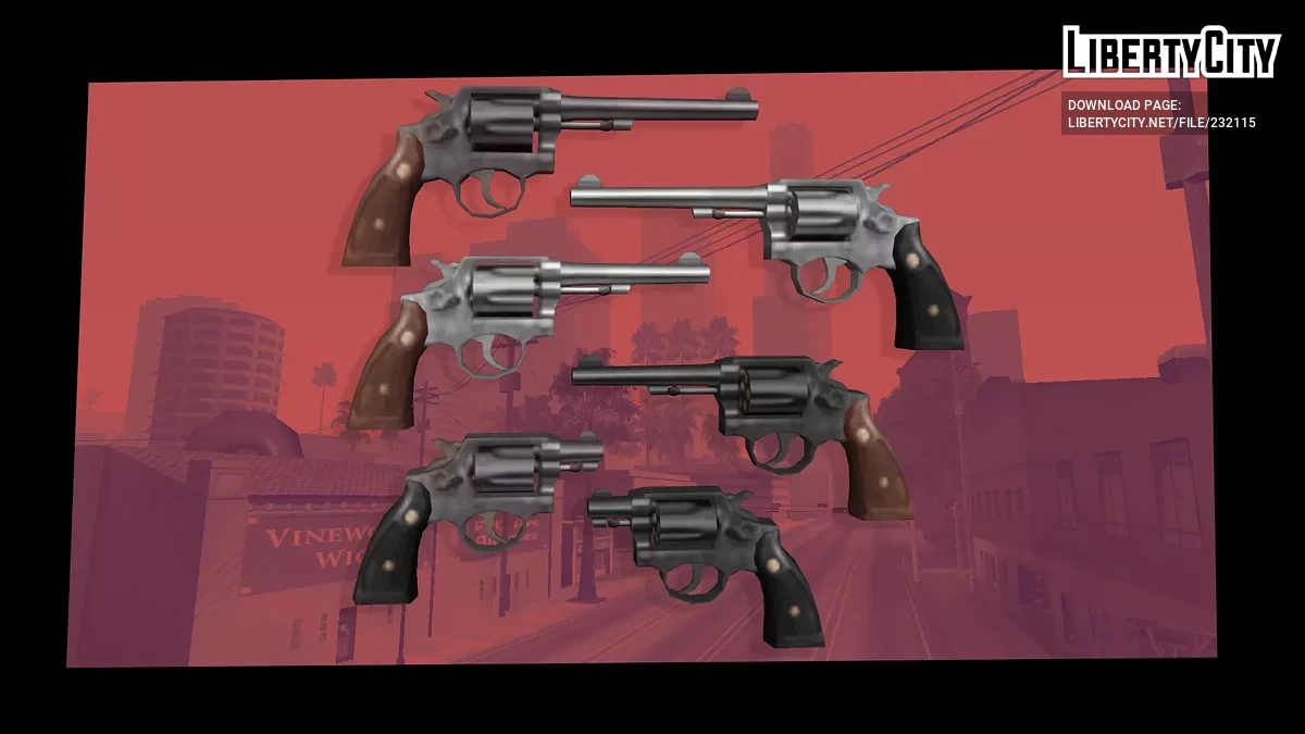 Смит и Вессон Модель 10 / GTA San Andreas