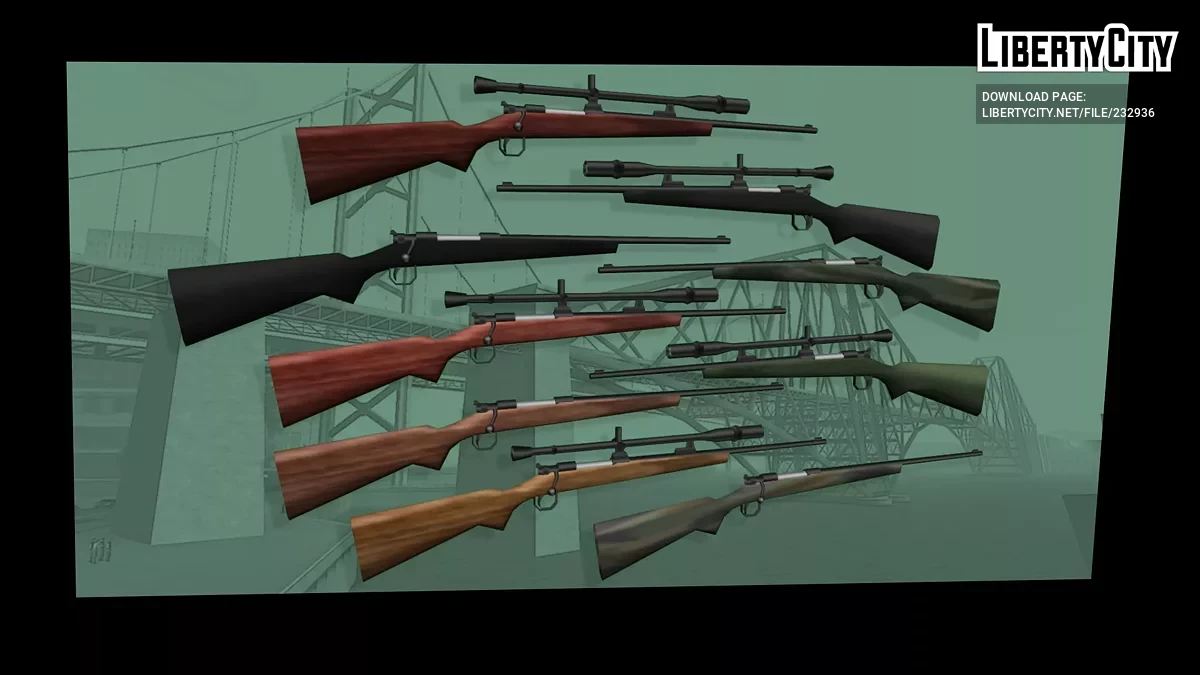 Модель 70 Винчестер / GTA San Andreas