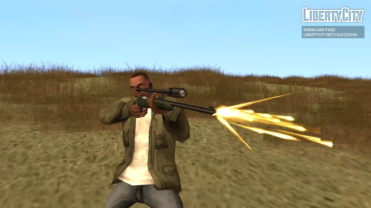 Модель 70 Винчестер / GTA San Andreas