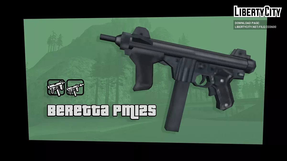 Beretta PM12S / GTA San Andreas