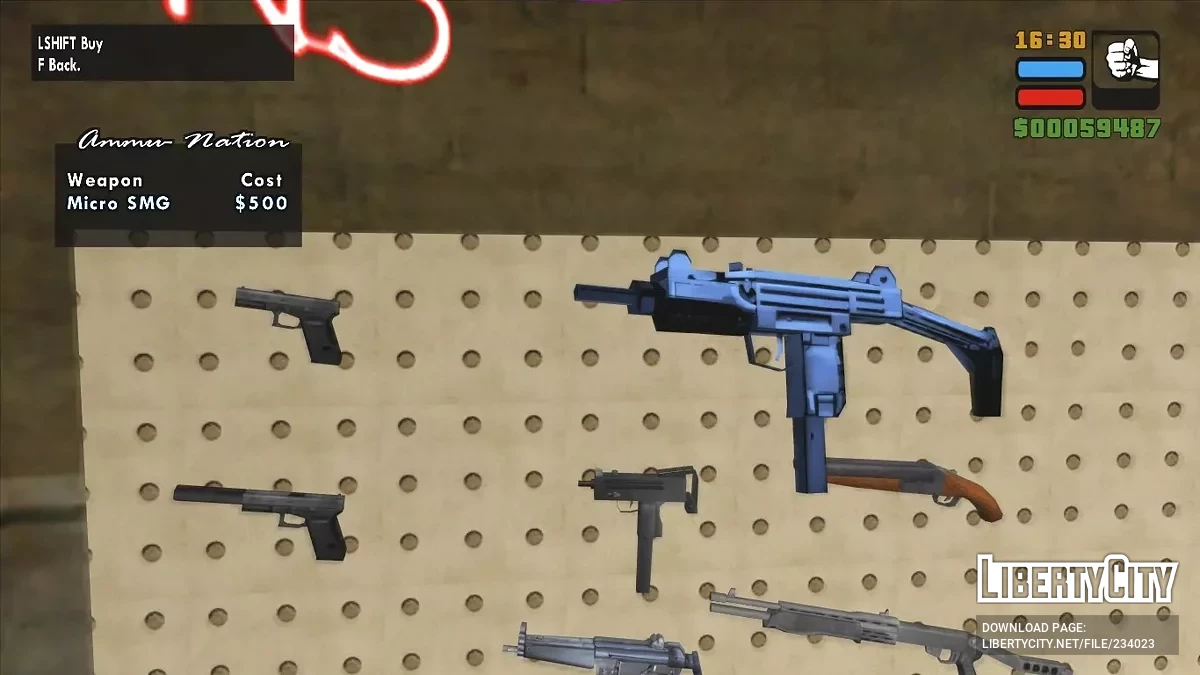 ИМИ УЗИ / GTA San Andreas