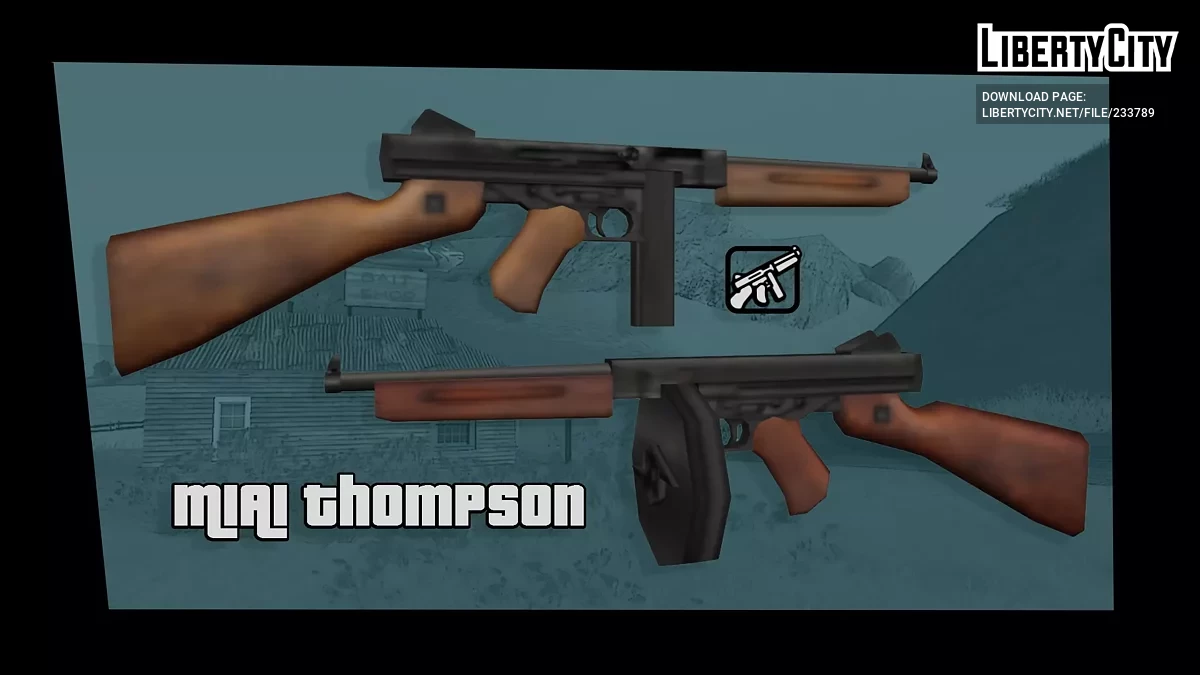 M1A1 Томпсон / GTA San Andreas