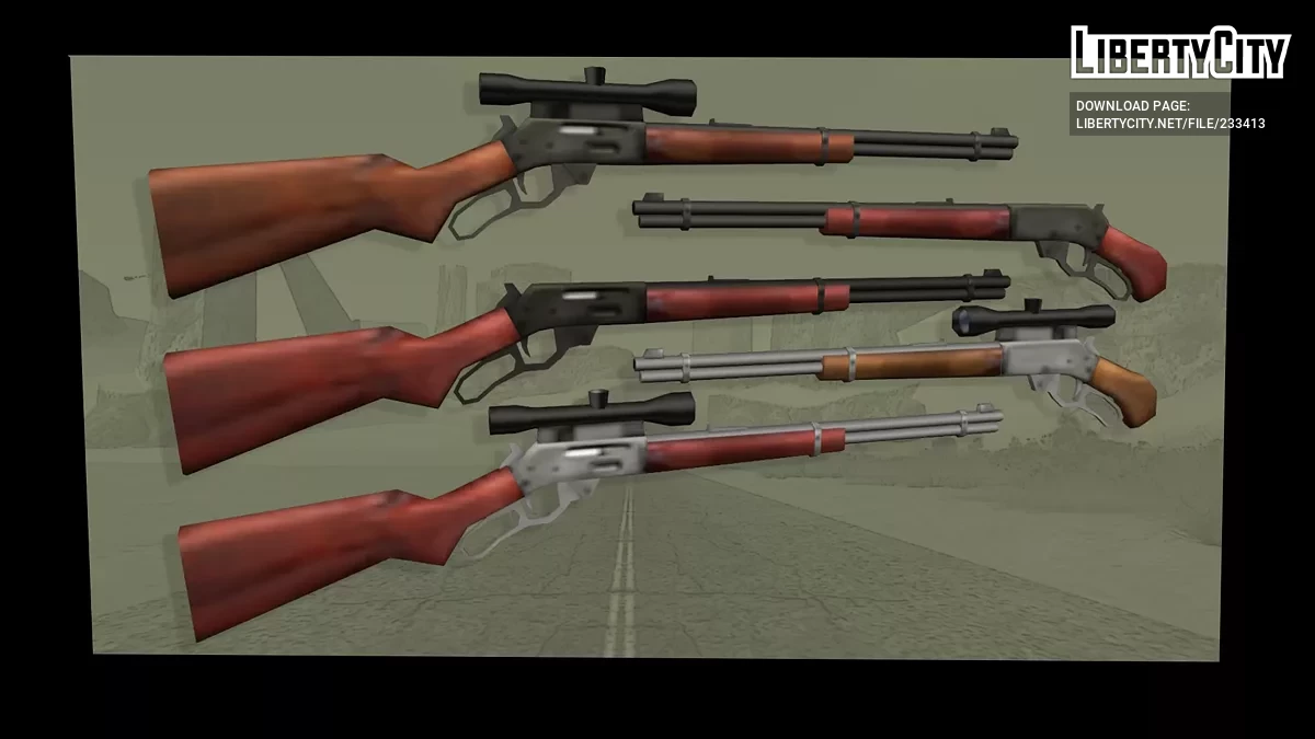 Модель Marlin 336 / GTA San Andreas