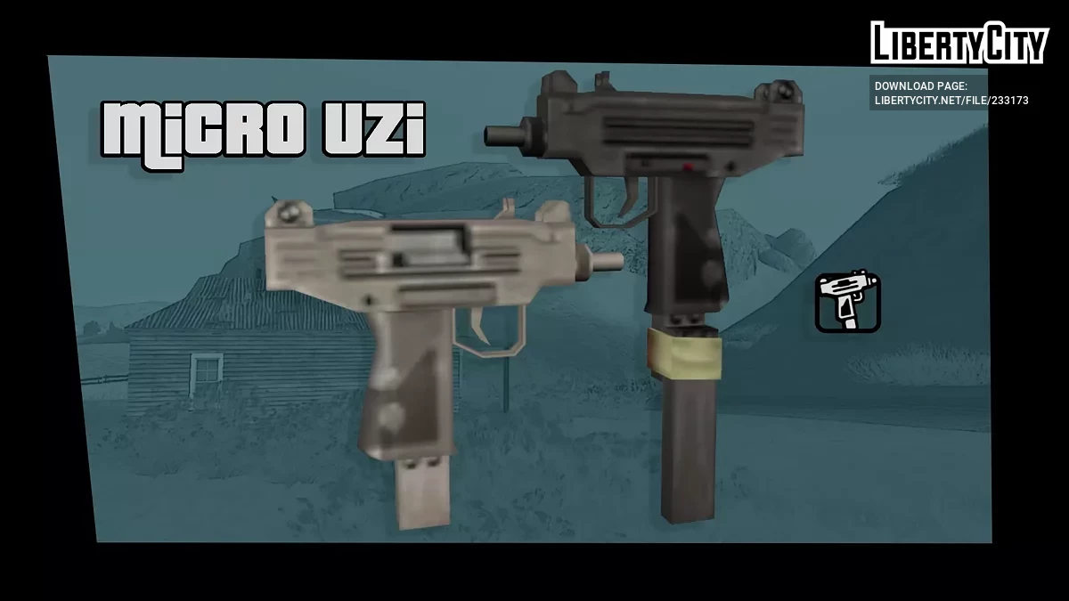 Микро Узи / GTA San Andreas