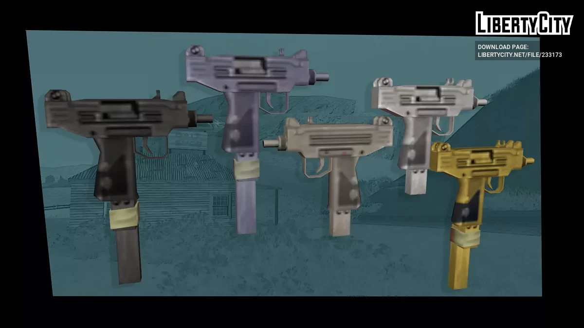 Микро Узи / GTA San Andreas