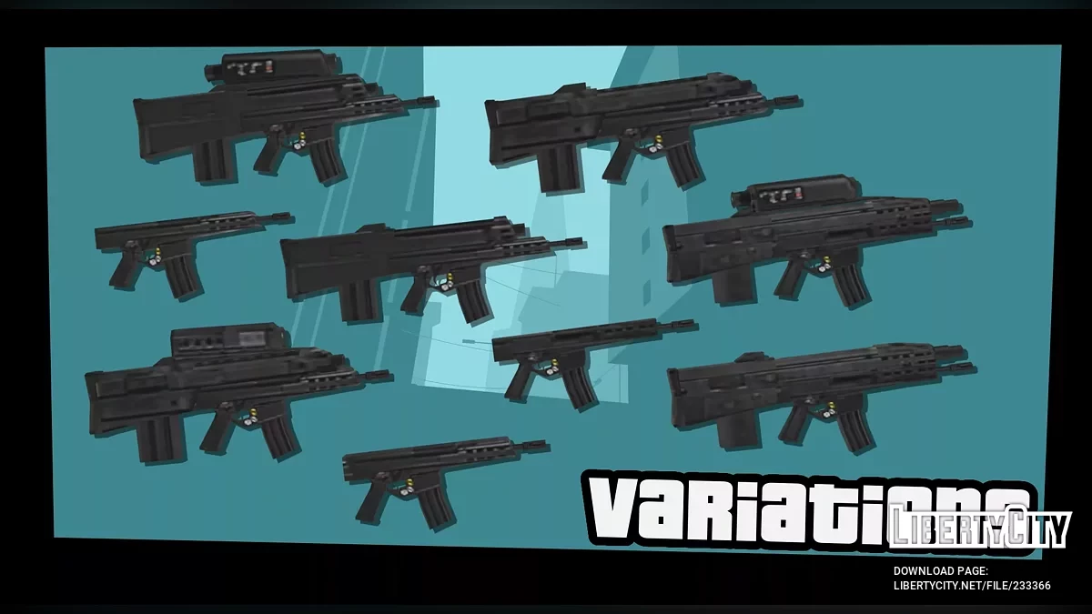 XM29 OICW [UPDATED] / GTA San Andreas