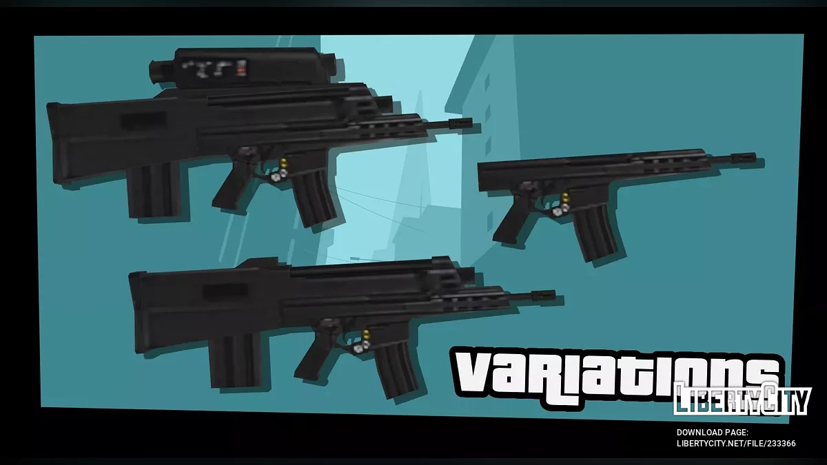 XM29 OICW / GTA San Andreas