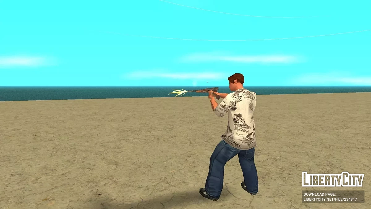 1902 Luger Carbine (SA Style) / GTA San Andreas