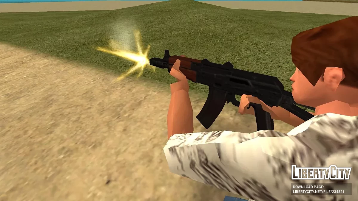 АКС-74У (SA Style) / GTA San Andreas