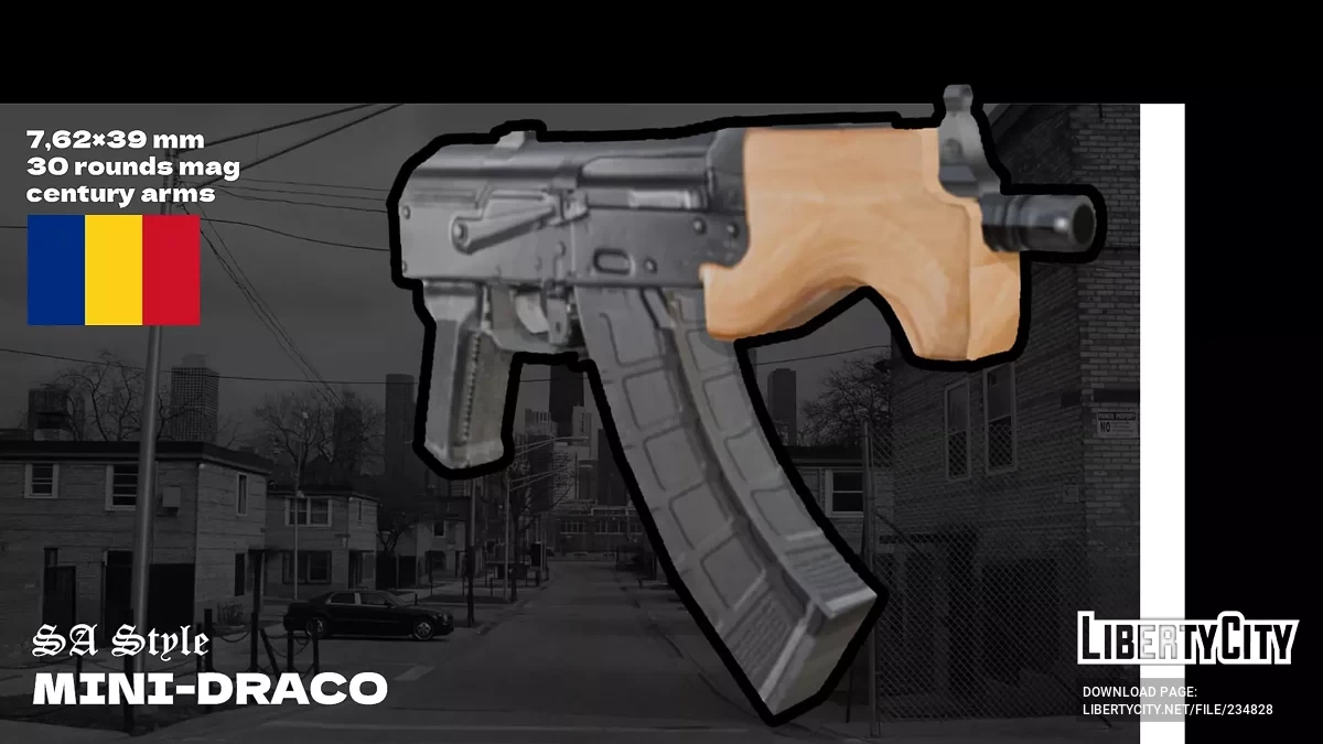 Century Arms Mini Draco (SA Style) / GTA San Andreas