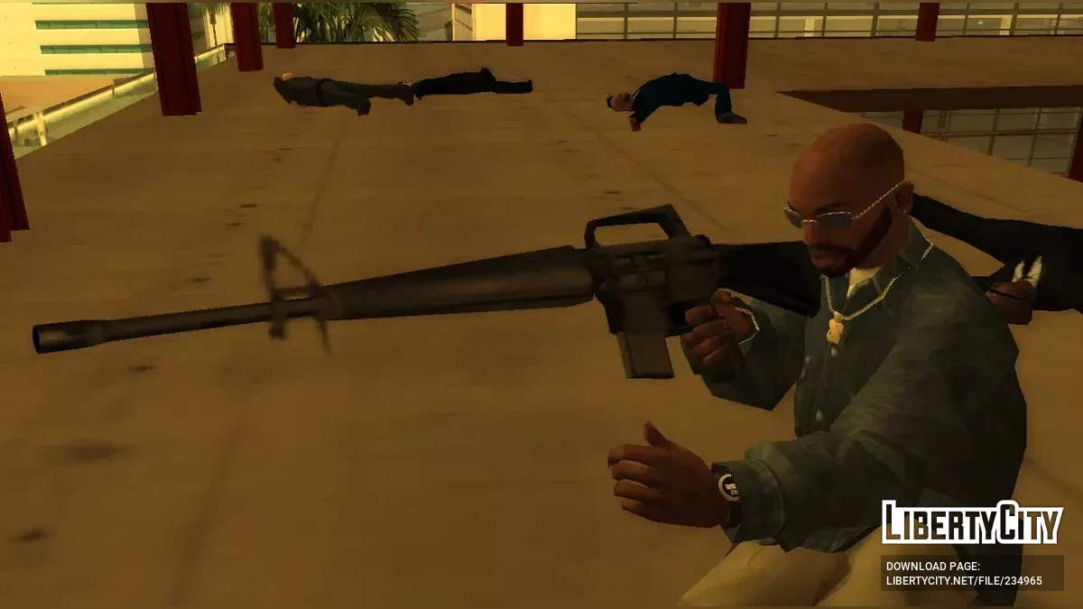 M16A1 Carabine SA Style / GTA San Andreas