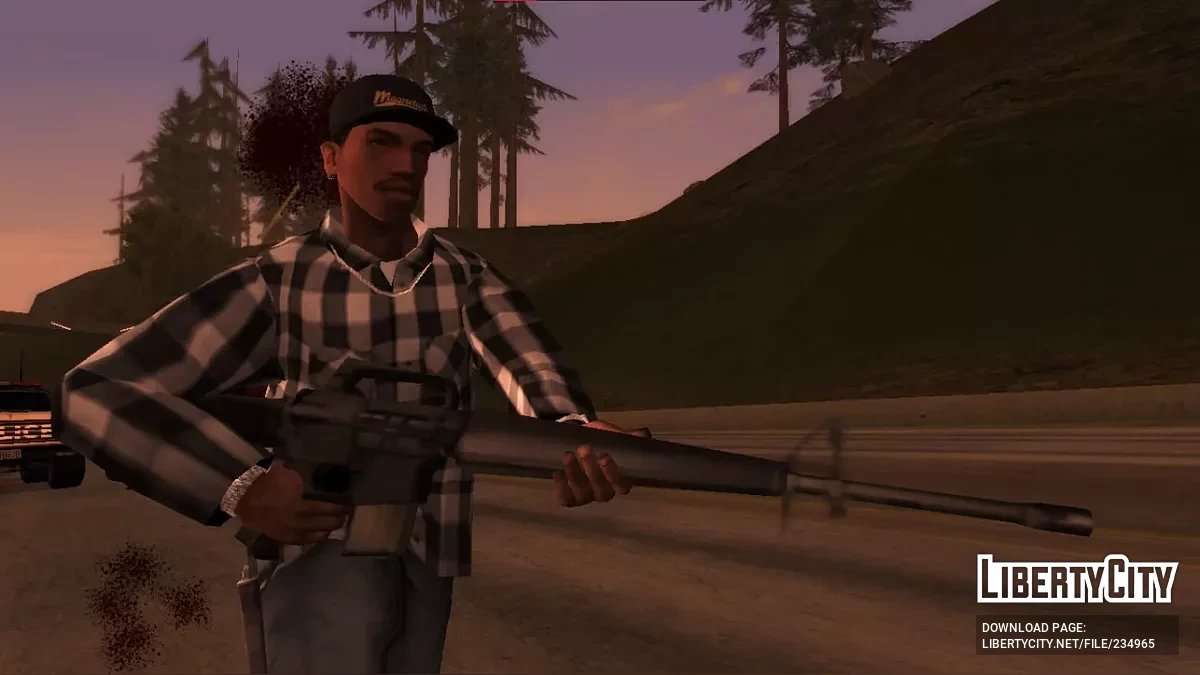 M16A1 Carabine SA Style / GTA San Andreas
