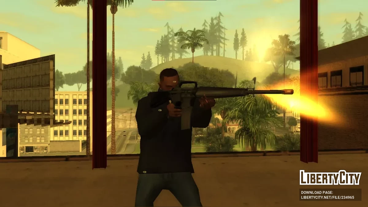 M16A1 Carabine SA Style / GTA San Andreas