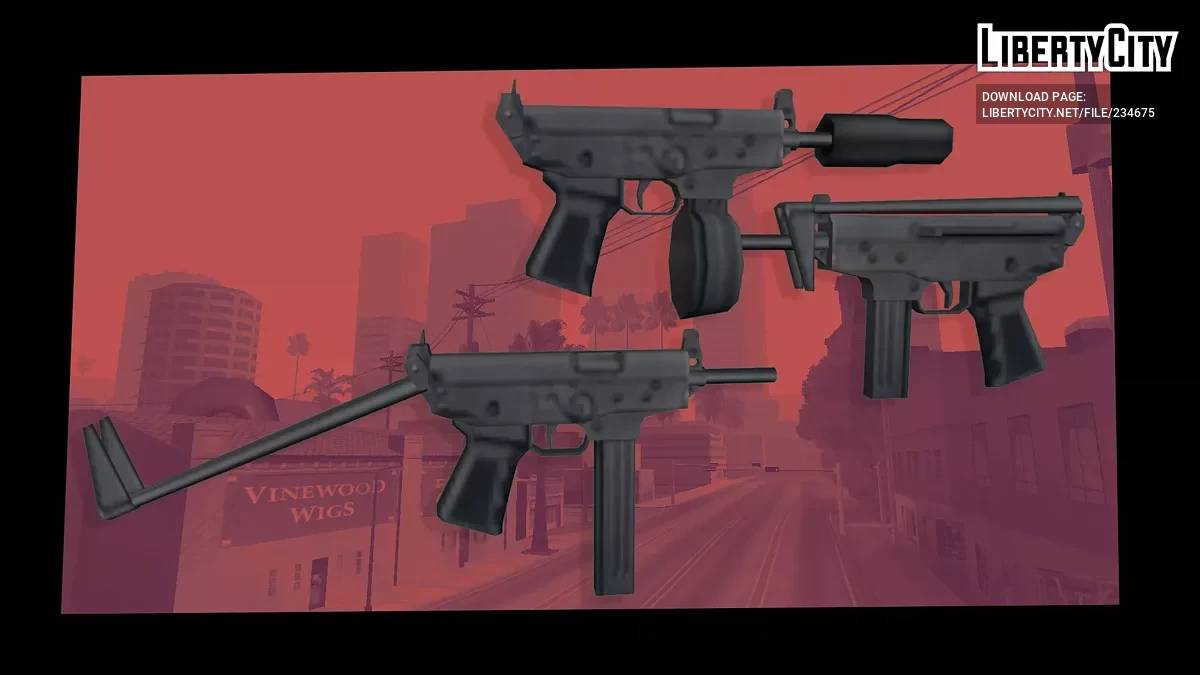 ПП-91 Кедр / GTA San Andreas