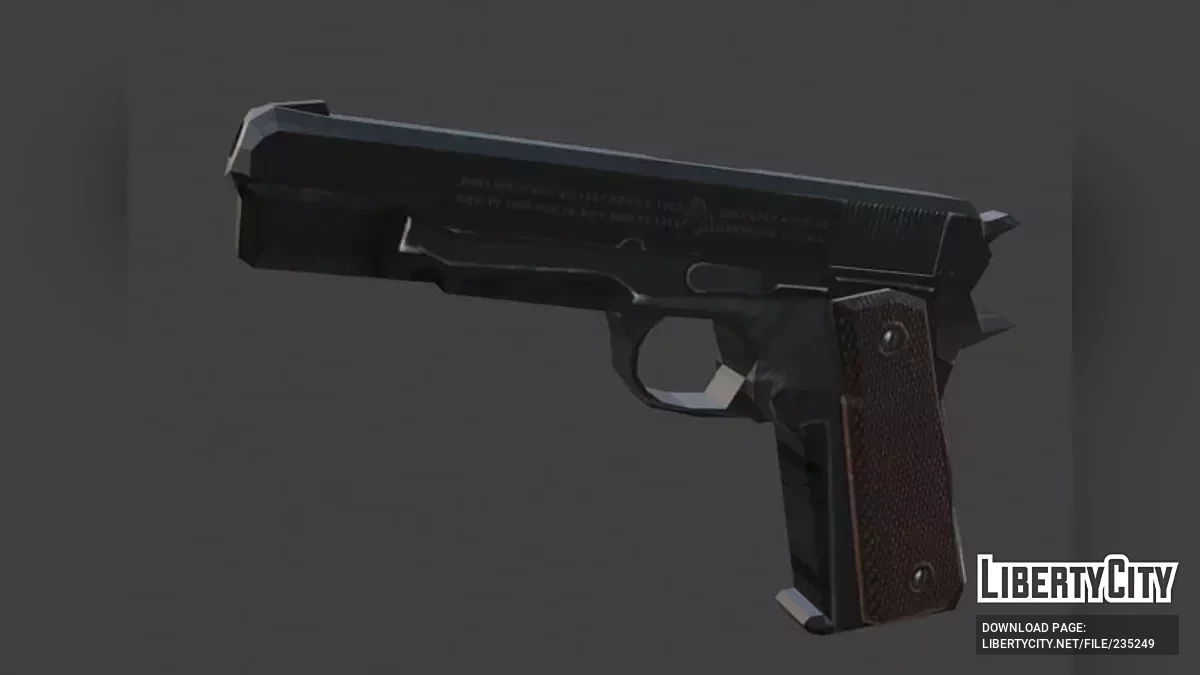 Colt 1911 Detailed (SA Style) / GTA San Andreas