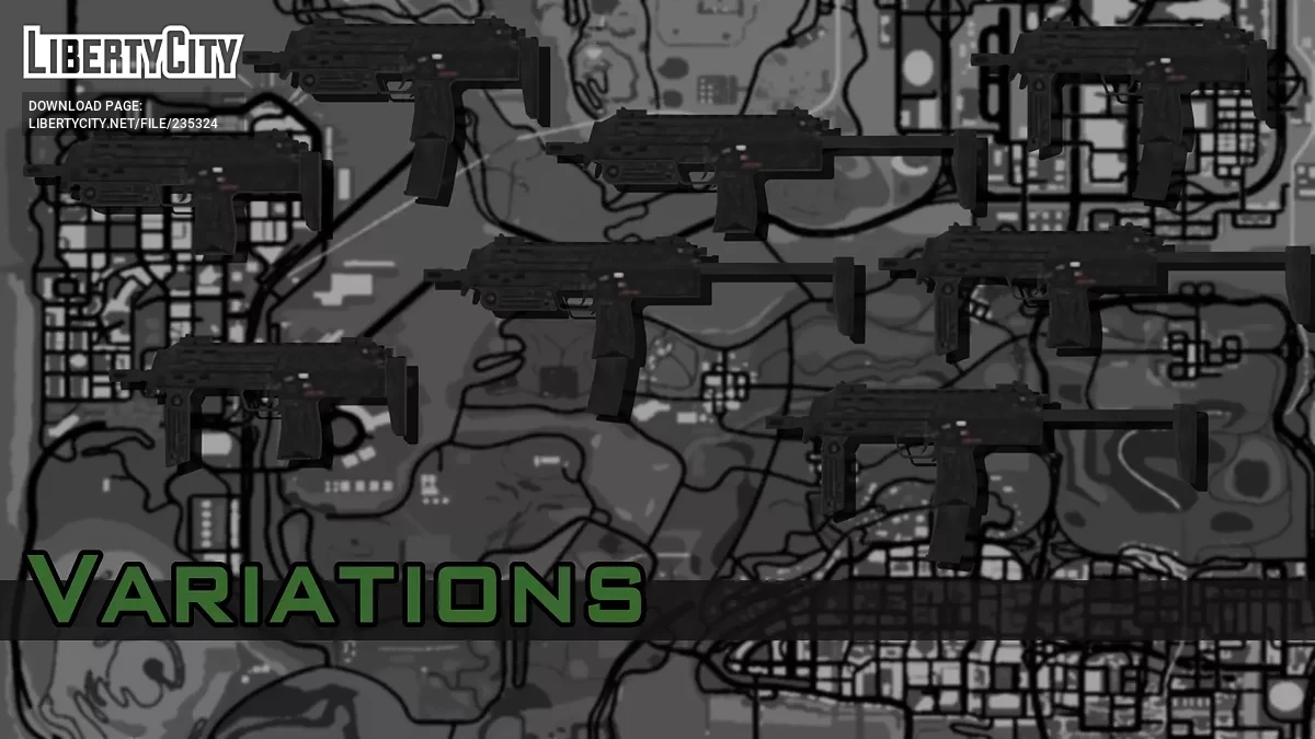 H&K MP7 / GTA San Andreas