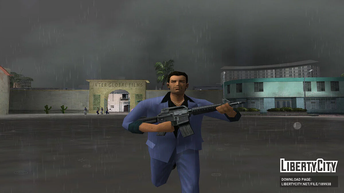 Исправление модели M4 и боевой снайперской винтовки / GTA Vice City
