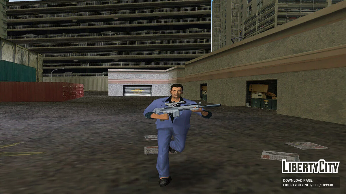 Исправление модели M4 и боевой снайперской винтовки / GTA Vice City