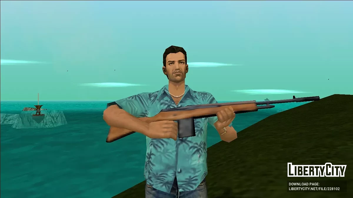 Винтовка M14 [VC Style + MVL Add-On] / GTA Vice City