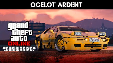 В GTA Online стал доступен новый автомобиль Ocelot Ardent