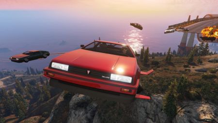 Новая неделя в GTA Online – Каскадёрские гонки на Deluxo, Thruster и Stromberg